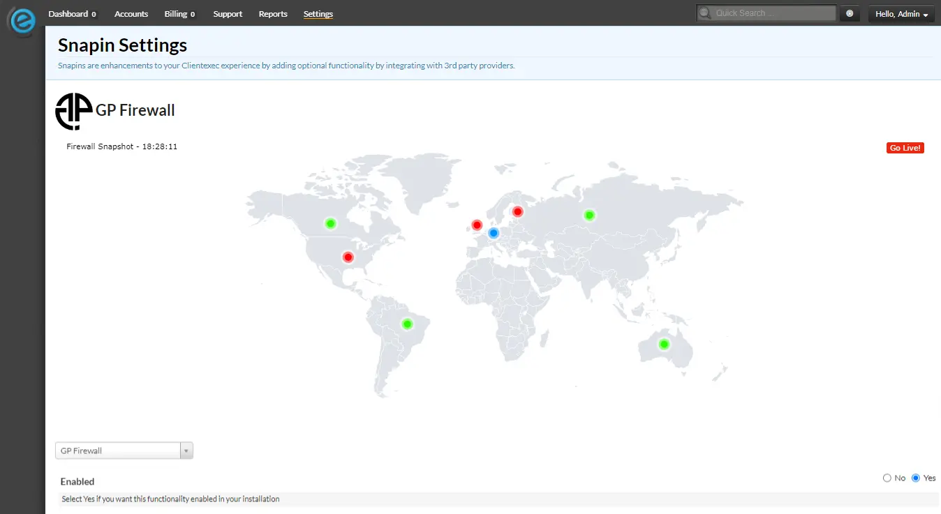 Clientexec website security firewall