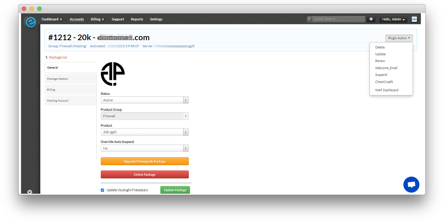 clientexec firewall